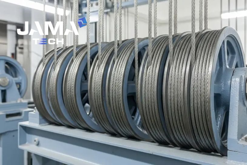 Các loại cáp thang máy