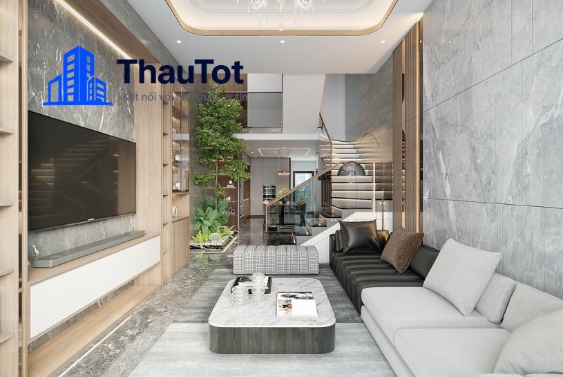 thiết kế nội thất nhà phố