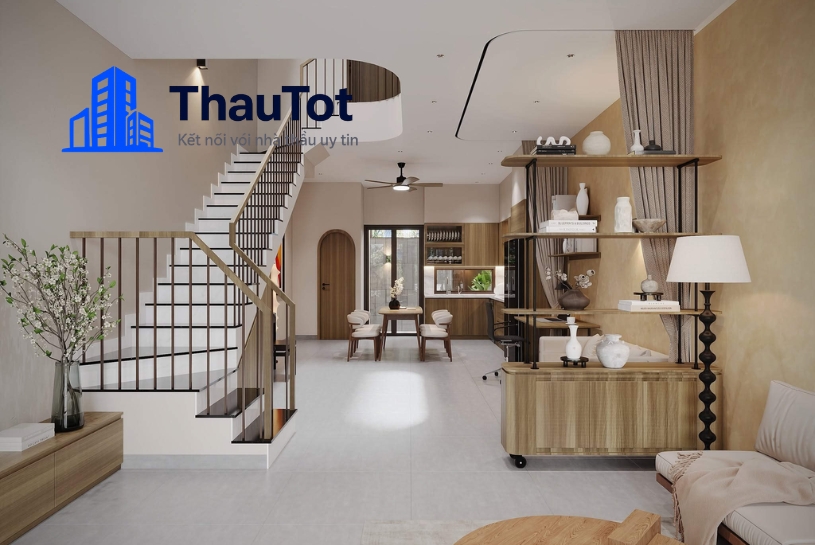 thiết kế nội thất nhà phố