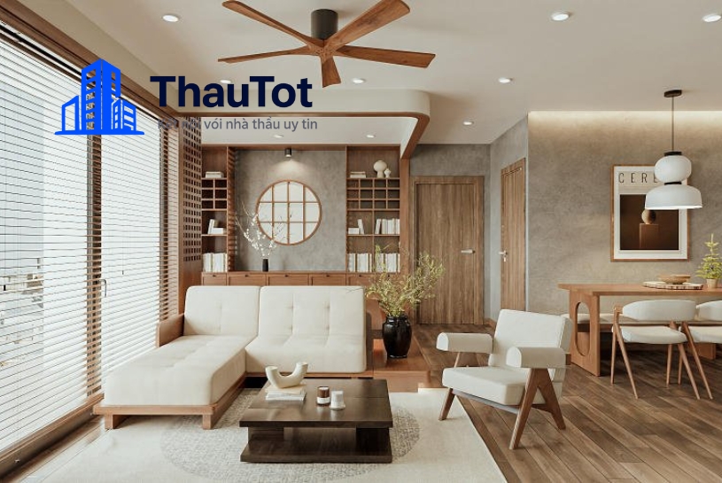 thiết kế nội thất nhà phố