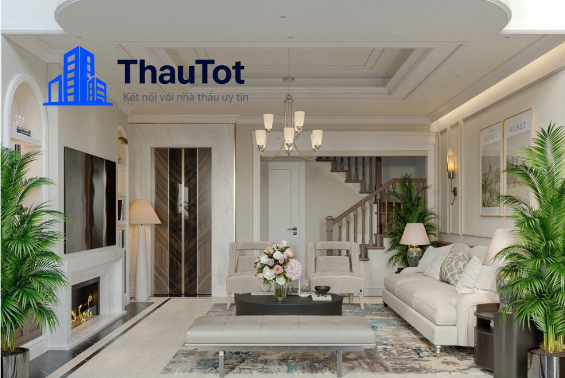 thiết kế nội thất nhà phố