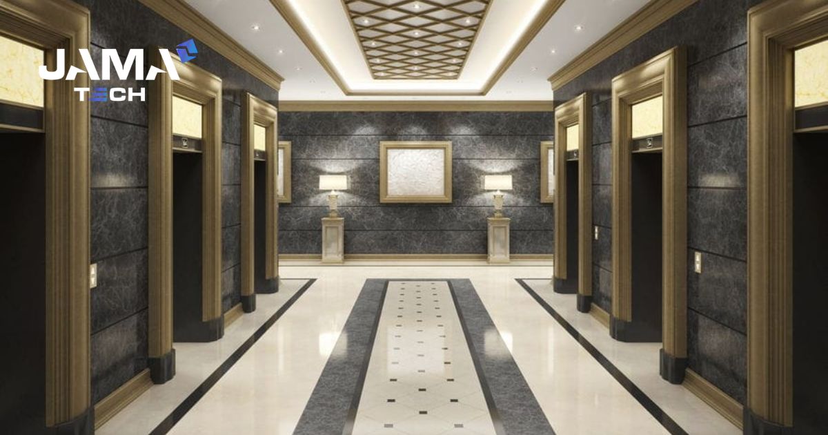 Thiết kế sảnh thang máy