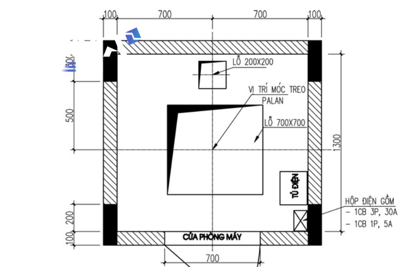 Móng thang máy là gì? Bản vẽ và yêu cầu kỹ thuật 3 móng thang máy